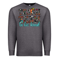 Charcoal Heather teach them to be kind Premium Sweatshirt - JahusDesignShop
