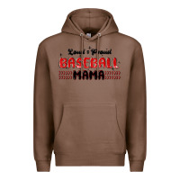 Chestnut loud and proud baseball mama Premium Hoodie - MaliasSmallBusiness