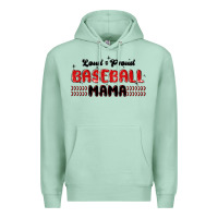 Seafoam loud and proud baseball mama Premium Hoodie - MaliasSmallBusiness