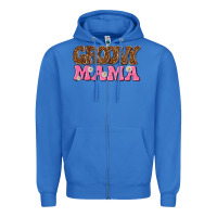 True Royal groovy mama Zipper Hoodie - texasbilliewilder