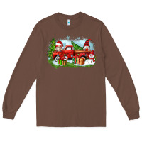 Chestnut Christmas gnomes truck Long Sleeve Tee - Zillion Design Studio
