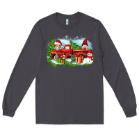 Smoke Christmas gnomes truck Long Sleeve Tee - Zillion Design Studio