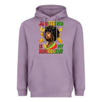 Lavender juneteenth is my independence day Heavyweight Hoodie - HRA Design Shop