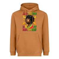 Meerkat juneteenth is my independence day Heavyweight Hoodie - HRA Design Shop