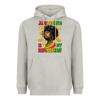 Moon Dust juneteenth is my independence day Heavyweight Hoodie - HRA Design Shop