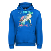 Cobalt im turtley adorable turtle Urban Hoodie - MaliasSmallBusiness