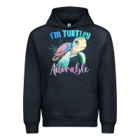 Navy im turtley adorable turtle Urban Hoodie - MaliasSmallBusiness