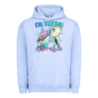 Pigment Grape Ice im turtley adorable turtle Urban Hoodie - MaliasSmallBusiness