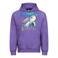 Tulip im turtley adorable turtle Urban Hoodie - MaliasSmallBusiness