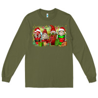 Army Green Christmas gnome coffee cups Long Sleeve Tee - Zillion Design Studio