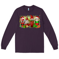 Plum Christmas gnome coffee cups Long Sleeve Tee - Zillion Design Studio
