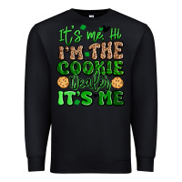 Black it's me hi i'm the cookie dealer it's me girl scou Premium Sweatshirt - Artiststas