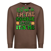 Chestnut it's me hi i'm the cookie dealer it's me girl scou Premium Sweatshirt - Artiststas
