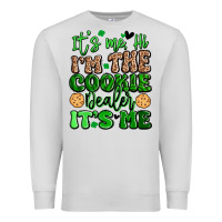 Dove Grey it's me hi i'm the cookie dealer it's me girl scou Premium Sweatshirt - Artiststas
