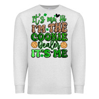 Oatmeal Heather it's me hi i'm the cookie dealer it's me girl scou Premium Sweatshirt - Artiststas