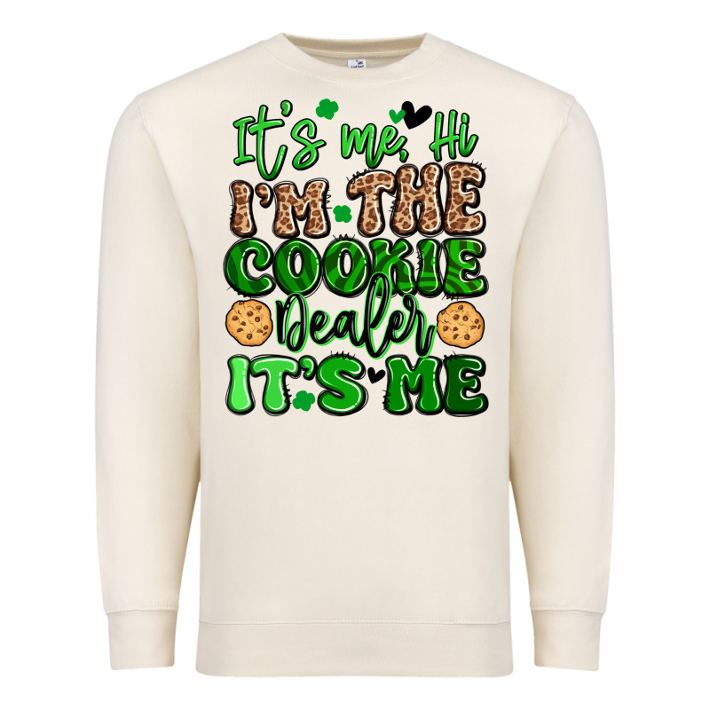 It's Me Hi I'm The Cookie Dealer It's Me Girl Scou Premium Sweatshirt by Artiststas | Teevron