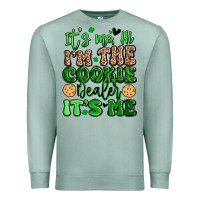 Seafoam it's me hi i'm the cookie dealer it's me girl scou Premium Sweatshirt - Artiststas