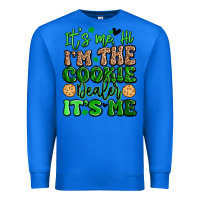 True Royal it's me hi i'm the cookie dealer it's me girl scou Premium Sweatshirt - Artiststas