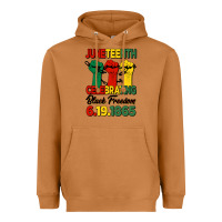Meerkat juneteenth celebrating black freedom Heavyweight Hoodie - HRA Design Shop