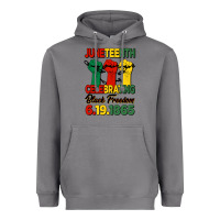 Storm juneteenth celebrating black freedom Heavyweight Hoodie - HRA Design Shop