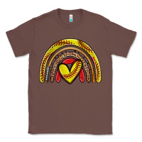 Chestnut softball rainbow Classic Tee - Zillion Design Studio