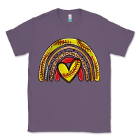 Lavender softball rainbow Classic Tee - Zillion Design Studio