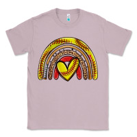 Lilac softball rainbow Classic Tee - Zillion Design Studio