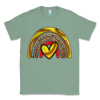 Sage softball rainbow Classic Tee - Zillion Design Studio