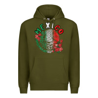 Army Green mexico Premium Hoodie - MaliasSmallBusiness