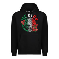 Black mexico Premium Hoodie - MaliasSmallBusiness