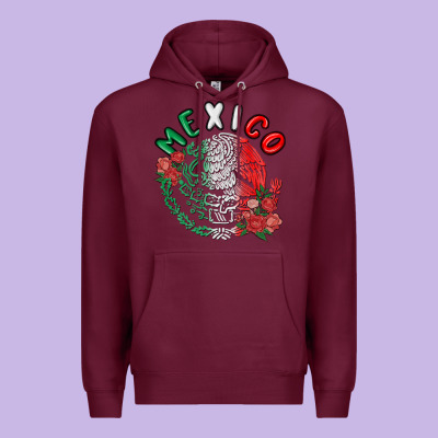 Mexico Premium Hoodie Designed By Maliassmallbusiness