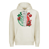 Oatmeal Heather mexico Premium Hoodie - MaliasSmallBusiness