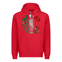 Red mexico Premium Hoodie - MaliasSmallBusiness