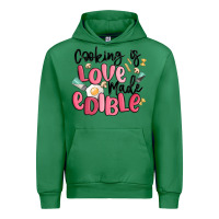 Emerald cooking is love made edible Urban Hoodie - MaliasSmallBusiness