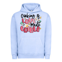 Pigment Grape Ice cooking is love made edible Urban Hoodie - MaliasSmallBusiness