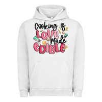 Pigment Lunar Rock cooking is love made edible Urban Hoodie - MaliasSmallBusiness