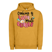 Pigment Peanut Butter cooking is love made edible Urban Hoodie - MaliasSmallBusiness