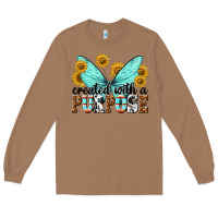 Toasted Coconut created with a purpose Long Sleeve Tee - texasbilliewilder