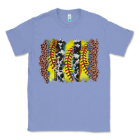 Colony Blue softball brushstroke Classic Tee - Zillion Design Studio