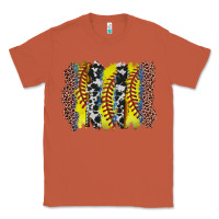 Copper softball brushstroke Classic Tee - Zillion Design Studio