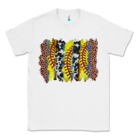 White softball brushstroke Classic Tee - Zillion Design Studio