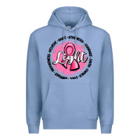 Colony Blue fight breast cancer Premium Hoodie - MaliasSmallBusiness
