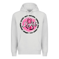 Dove Grey fight breast cancer Premium Hoodie - MaliasSmallBusiness