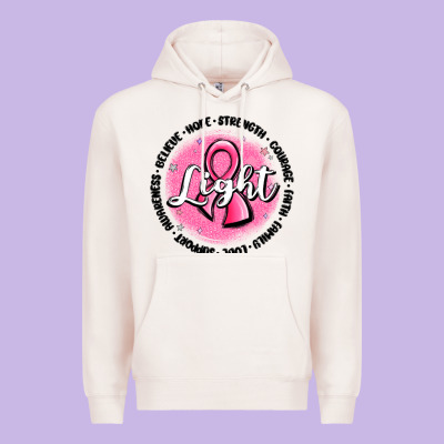 Fight Breast Cancer Premium Hoodie Designed By Maliassmallbusiness