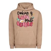 Pigment Burro cooking is love made edible Urban Hoodie - MaliasSmallBusiness
