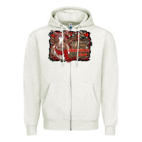 Oatmeal Heather all i want for christmas is a cow cowhide Zipper Hoodie - RanaPortraitStore