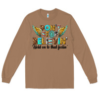 Toasted Coconut dont stop believing Long Sleeve Tee - texasbilliewilder