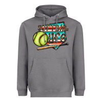 Softball Life Heavyweight Hoodie | Teevron
