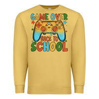 Antique Gold game over back to school Premium Sweatshirt - JahusDesignShop
