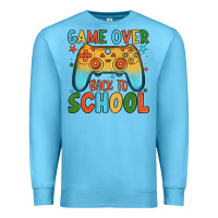 Ocean Blue game over back to school Premium Sweatshirt - JahusDesignShop